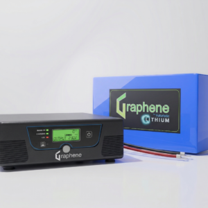 Graphene Lite 12V 100AH Lithium Battery + Inverter (Combo) | 5-6 Years Life | 3 Years Warranty | Fire Safe