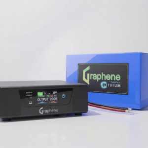 Graphene PRO 12V 100AH Lithium Battery + Inverter (Combo) | 15-20 Years Life | 5 Years Warranty | Fire Safe