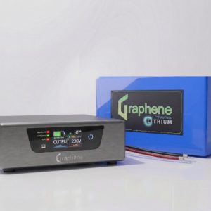 Graphene PRO 24V 100AH Lithium Battery + Inverter (Combo) | 15-20 Years Life | 5 Years Warranty | Fire Safe