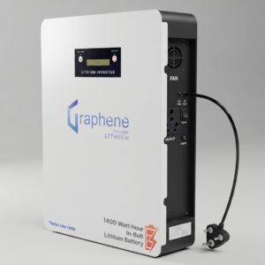 Graphene Lithium Turbo Lite Inverter with Inbuilt 1400Wh Battery | Up to 20 Years Life | Pure Sine Wave | UPS for Long Power Cuts | 5-Year Warranty
